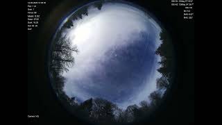 2026-02-14 All sky camera capture from Poiana Rusca Mountains, Romania