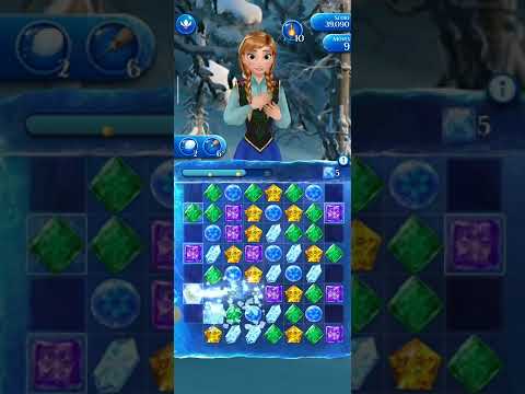 Frozen Free Fall-Level 79 3 STARS NO BOOSTERS #frozen #frozenfreefall