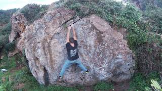 Video thumbnail: Problem 1 (Boulder 6), 6b. El Tranqueru