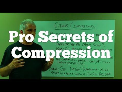 How The Pros Use Compression - Audio Compression Instruments and Mixes
