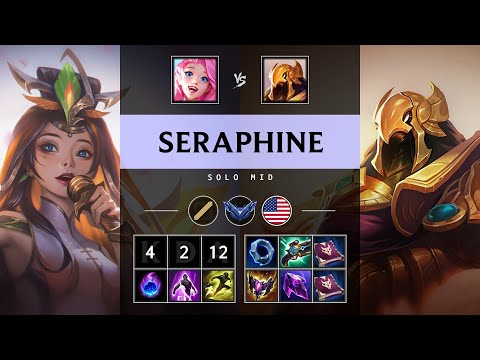 Seraphine Mid vs Azir - NA Diamond Patch 25.13