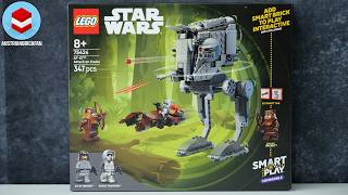 LEGO Star Wars 75424 Smart Play : AT-ST Attack on Endor - LEGO Speed Build Review