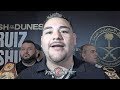 ANDY RUIZ KNOWS JOSHUA'S GAME PLAN IN REMATCH "HE WILL BE BOXING & JAB ME. I GOTTA LET MY HANDS GO"