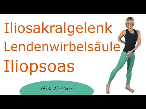 🌷 28 min. Psoas dehnen, ISG lockern und stabilisieren, LWS entspannen und kräftigen | ohne Geräte