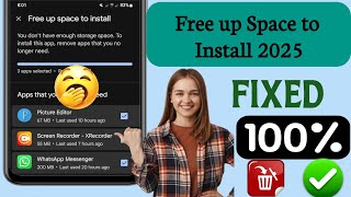 Download the video "How to Fix Free up Space to Install App (2025)? New System!"