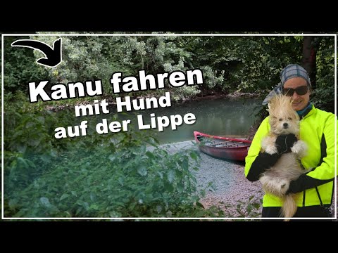 Kanufahren auf der Lippe | VLOG zum Kanu fahren mit Hund