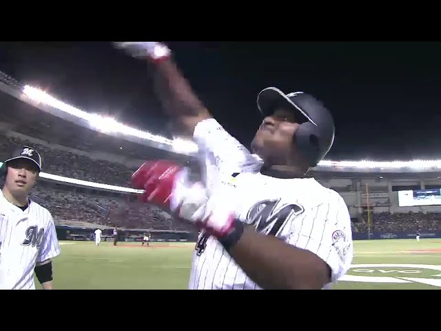 【6回裏】これが本当の特大弾!! マリーンズ・デスパイネ 圧巻の2ランで先制!! 2016/8/12 M-H