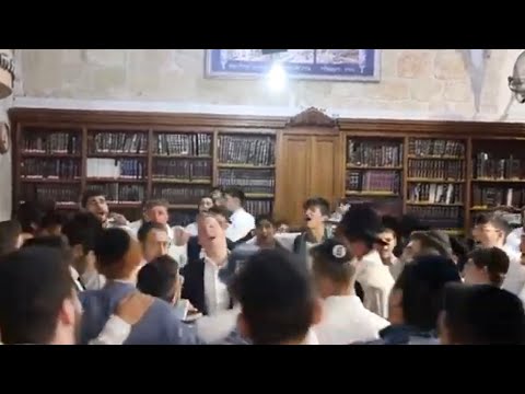 Slichos with Yeshivas Imrei bina at meoras hamachpella