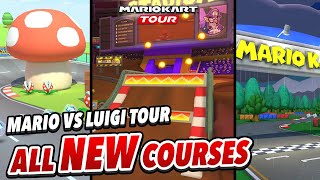 Three New Retro Courses are HERE! | Mario Kart Tour (Mario VS Luigi Tour Gameplay)