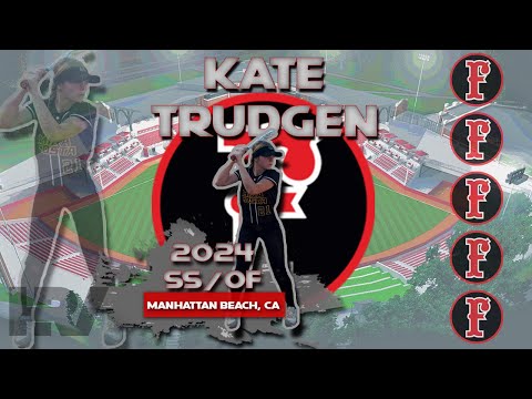 2024 Kate Trudgen Shortstop and Outfield, Softball Skills Video - Firecrackers