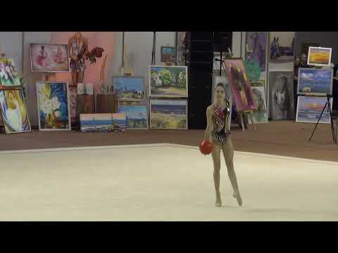 Marharyta Tsimashenka BLR ball Baltic Hoop 2019