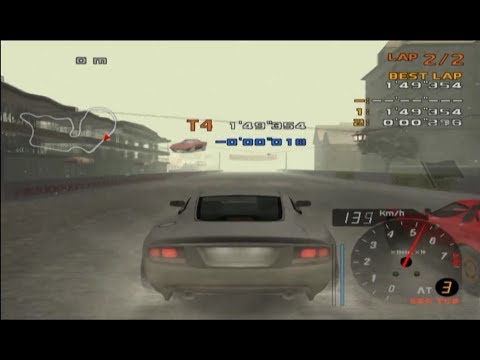Enthusia Professional Racing | Aston Martin Vanquish V12 '03 HD PS2 Gameplay