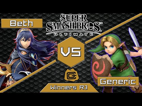 Beth (Lucina) vs Generic (Young Link) - Ultimate at The Cave #75 - Winners Round 3