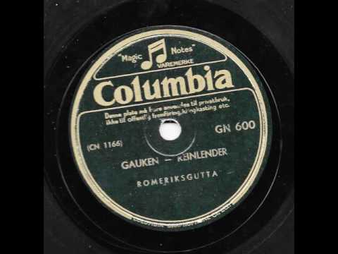 Romeriksgutta - Gauken, reinlender - Col. GN 600 - 1938