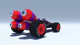 Modelo 3D B Dasher Mario Kart!