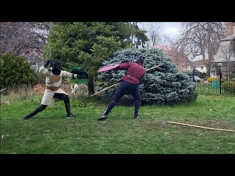 Hoplite Combat pt. 2! More Sword & Dylan in Armor!