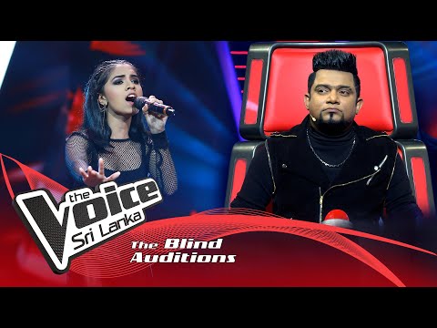 Sanara Weerakoon - Always Remember Us This Way | Blind Auditions | The Voice Sri Lanka
