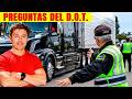 Las Preguntas Del D O T Y Señales De Tráfico Inspección Weigh Station