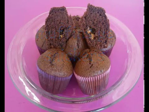 muffins με snickers