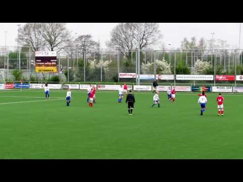 Hierden JO13-1  - SDVB JO13-1, 8 april 2017. Eindstand 4-0