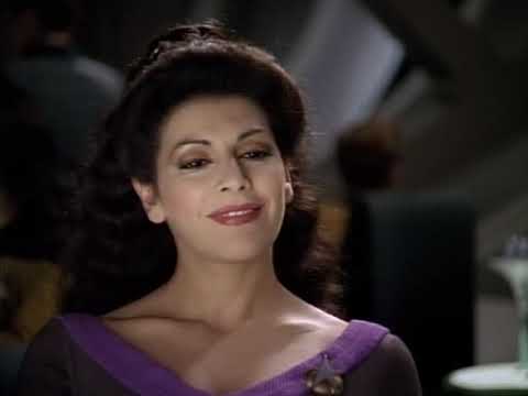 Commander Riker Confides to Counselor Troi