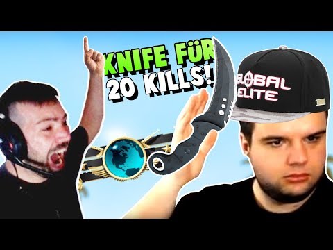 » Zuschauer kriegt Knife für 20 Kills?! 😎 « MatchMaking Challenge Highlight