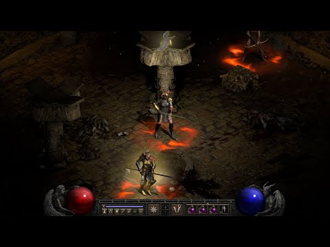 Diablo 2 Resurrected: Patch 2.4 - Spear (Fend) Amazon  a.k.a. Fendazon feat. Act 1 Cold/Fana Merc