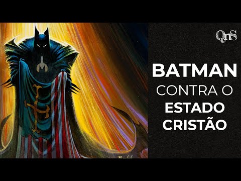 Batman contra o Estado Cristo! TERROR SAGRADO, de Alan Brennert e Norm Breyfogle