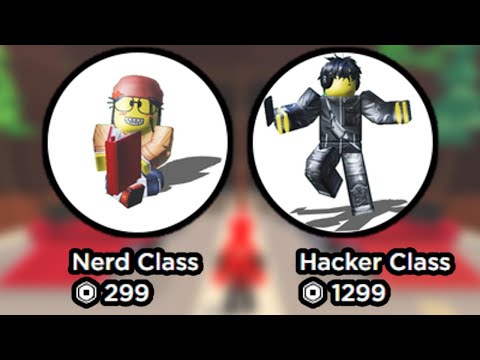 ROBLOX BREAK IN 2 - Hacker Class & Nerd Class Showcase