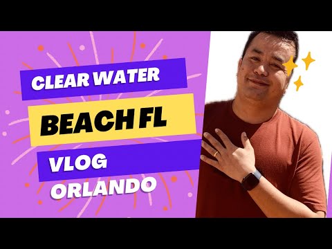 Clearwater Beach view vlog#florida