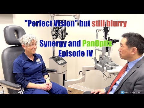 “Perfect vision” but still blurry.  Synergy and PanOptix - Episode IV..