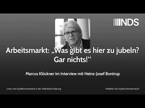 Arbeitsmarkt: „Was gibt es hier zu jubeln? Gar nichts!“ | Interview mit Heinz-J. Bontrup