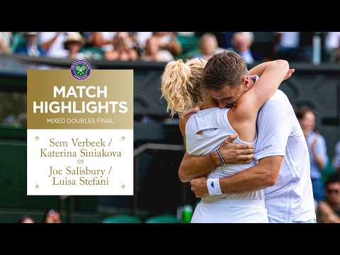 CHAMPIONS! | Verbeek/Siniakova vs Salisbury/Stefani | Extended Highlights | Wimbledon 2025