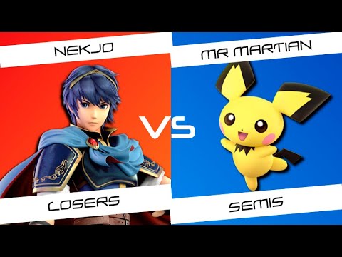 The Battlefields 15 | Nekjo (Marth) vs. Mr.Martian (Pichu) Losers Semis - SSBU