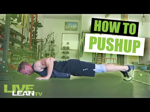 How To Do A PUSH UP | Exercise Demonstration Video and Guide