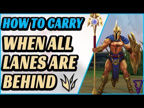 How To Be Everywhere When All Lanes Are Behind ft. Pantheon - Jungle Carry Guide