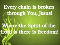 Freedom - William Matthews / Bethel (Lyrics ...