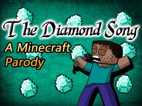 GameplayerHD - ''The Diamond Song'' Minecraft Parody of Bruno Mars -  Lazy Song (Minecraft Music Video)