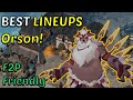 BEST TEAM FOR ORSON F2P And P2W Teams For Common I Difficulty AFK Journey