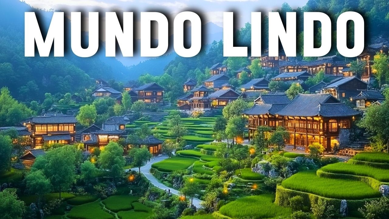 MUNDO LINDO | Os lugares mais bonitos e misteriosos do planeta | Viagem 4K