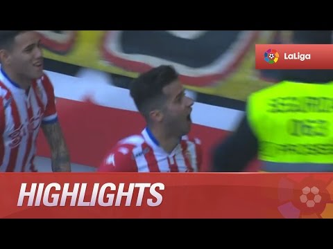 Highlights Sporting de Gijón (2-0) Villarreal CF
