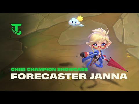 Forecaster Janna | Chibi Champion Showcase - Teamfight Tactics