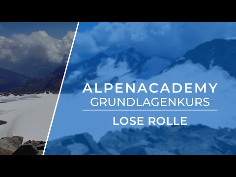 LOOSE ROLLER - Quickly and easily out of the crevasse | Alpine touring basic course