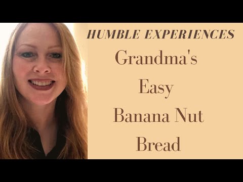 Grandma's Easy Banana Nut Bread