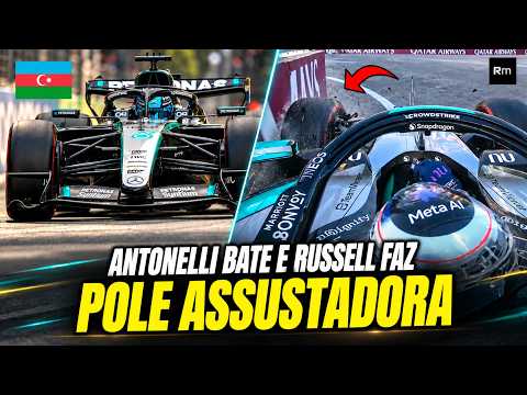 🚨CLASSIFICAÇÃO: KIMI BATE NO Q1, RUSSELL ENFIA 8 DÉCIMOS NO PELOTÃO E VERSTAPPEN TOMA VAREIO