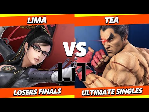 Litvitational 3 LOSERS FINALS - Lima (Bayonetta) Vs. Tea (Kazuya) Smash Ultimate - SSBU