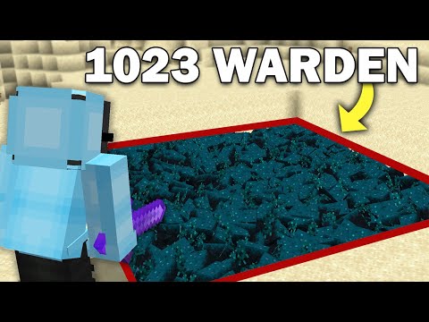 Why, I Trapped this Minecraft Smp Using 1,023 Wardens...