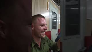 Drinking with locals on Vietnamese Train 🇻🇳