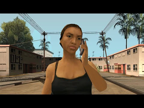 Catalina All Unique Phone Calls — GTA San Andreas