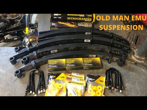 DUSTY EP14 || HJ47 old man emu suspension install